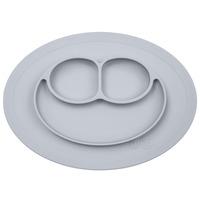 EZPZ Mini Mat - sklisikker tallerken - blågrå