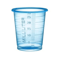Medisinmålebeger 30 ml - 80 stk.