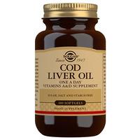 Solgar Cod Liver Oil - 100 kap