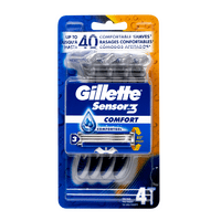 Gillette Sensor3 engangsskrapere - 4 stk.