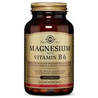 Solgar Magnesium + B6 - 250 tabl.