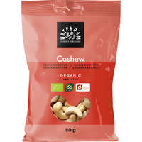 Urtekram Cashewnøtter Hele Ø 80 g