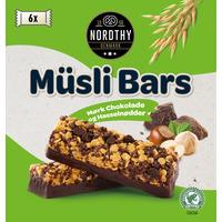 Nordthy Müsli Bar, hasselnøtter og mørk sjokolade – 150 g