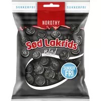 Nordthy Sukkerfri, søt lakris – 75 g