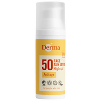 Derma Sun Ansiktssolkrem SPF50 - 50 ml.