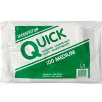 Abena Quick hansker (medium) - 100 stk.