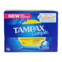 Tampax Compak Regular - 16 stk.