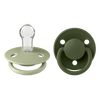 BIBS De Lux Silicone Onesize 2 pak - Flere farger - Sage/Hunter Green