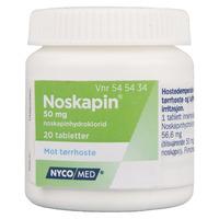 Noskapin tabletter 50mg - 20 stk