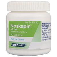 Noskapin tabletter 50 mg - 50 stk