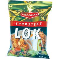 Foodman Sprøstekt løk - 100 g - 100 g