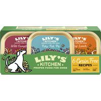 Lily´s Kitchen våtfôr til hund, Grain Free Multipack - 6 stk.