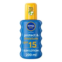Nivea Sun Protect & Moisture Spray SPF 15 - 200 ml.