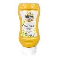 Biona Organic sennep, medium hot Ø – 320 ml