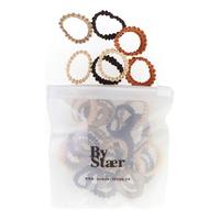 By Stær Mini Hårelastikker - Mix 11 - 50 stk.