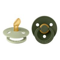 BIBS Colour Latex Anatomisk Sage/Hunter Green - Flere størrelser