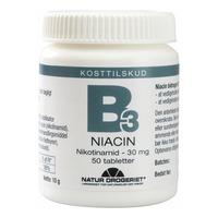 Natur-Drogeriet B3 Niacin 30 mg - 50 tabl.