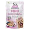 Brit Mini med kylling og tunfisk i saus - 85 g.