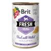 Brit Fresh våtfôr Kalv med hirse - 400 g.