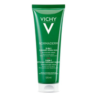Vichy Normaderm 3-in-1 Scrub Cleanser & Mask - 125 ml.
