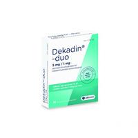Dekadin-Duo sugetabletter 5/1mg Mentol - 36 stk