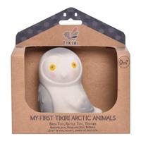 Tikiri Naturgummi Sneugle - Mitt første arktiske dyr - 1 stk.