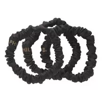 Philip B Petite Black Scrunchie - 3 stk.
