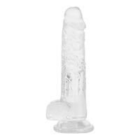 Willie City Classic Realistisk Klar Dildo - 19,5 cm - 1 stk.