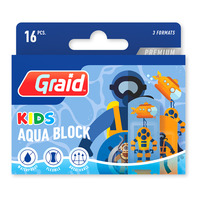 Graid Aqua Block Kids Premium Plaster - 1 stk.