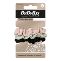 Babyliss Scrunchie Hårstrikker - 3 stk.