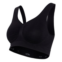 Carriwell Sømløs Graviditets-BH i svart - Flere størrelser