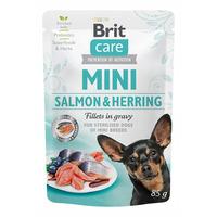 Brit Mini Laks & Sild i saus - 85 g.