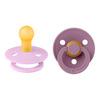 BIBS Colour Latex Round Violet Sky/Mauve 2-pakning - flere størrelser