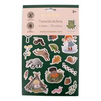 Filibabba Mine yndlings klistremerker - Skogens dyr - 1 stk.