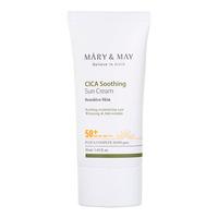 Mary&May CICA Soothing Sun Cream SPF50+ PA++++ - 50 ml.