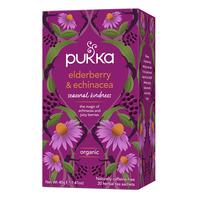Pukka Elderberry & Echinacea te - 20 poser