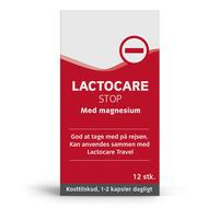 Lactocare Stop med magnesium - 12 kaps.