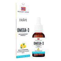 Dråpe omega-3 sitron - 30 ml.