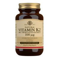 Solgar K2 Vitamin 100 µg - 50 kaps.