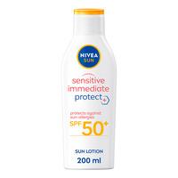 Nivea Sensitive Immediate Protect Sun-Allergy Lotion SPF 50+ - 200 ml.