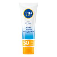 Nivea UV Face Shine Control Cream SPF50 - 50 ml.