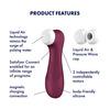 Satisfyer Pro 2 Generation 3 Klitoris Stimulator m. App - Rød
