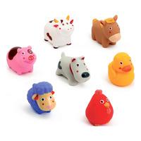 Lüdi Badedyr - Bondegårdsdyr - 7 stk.