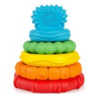 Baby Einstein Stack & Teethe - multi-tekstur lekesett med bitering - 1 stk.