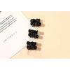 SOHO Lucca Mini Hair Clips Black - 12 stk.