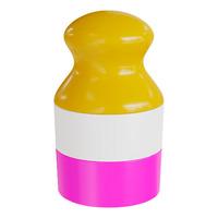 UNIQ Solkrem Applikator Pink - 1 stk.