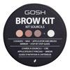 GOSH Eye Brow Kit - 1 stk.