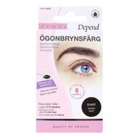 Depend Øyenbrynsfarge, Sort - 1 stk.
