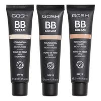 GOSH BB Cream Foundation - Flere farger