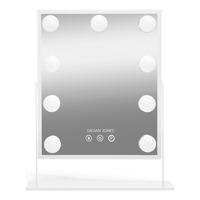 Gillian Jones Makeup Artist Mirror med 9 kraftige LED pærer - Hvit - 1 stk.